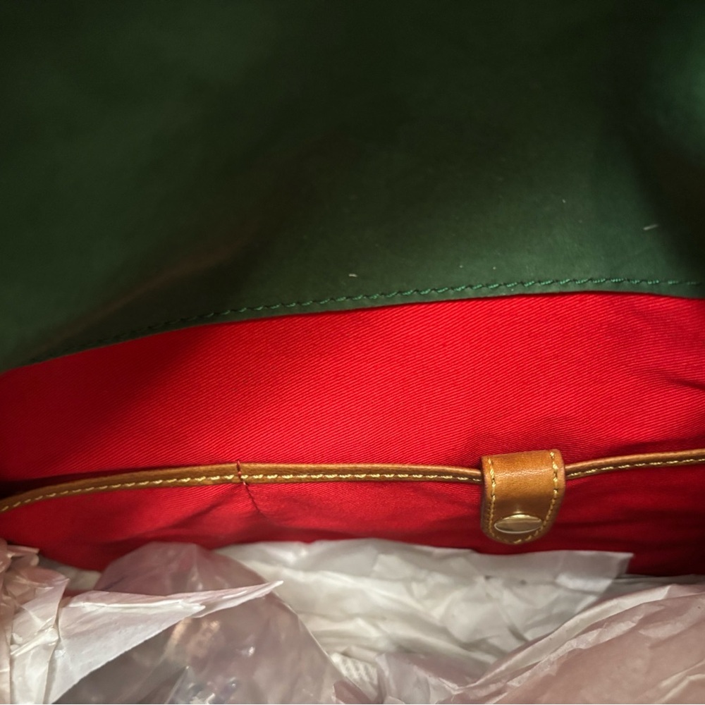 Dooney & Bourke “The Smith Bag” Tan Leather Shoulder Bag - Picture 5 of 7